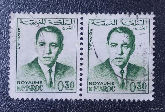 Сцепка марок Морокко 1962г. 3.18