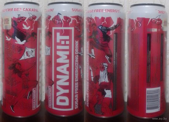 DYNAMIT 5 Вишня без сахара 2021.06.27 450мл (язычок сорван (Bec118