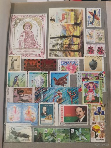 Сборный лот из марок Республики Беларусь