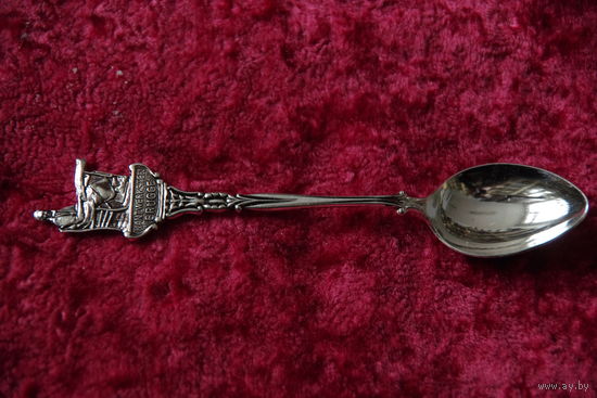 Ложка с серебрением сувенирная коллекционная  В23