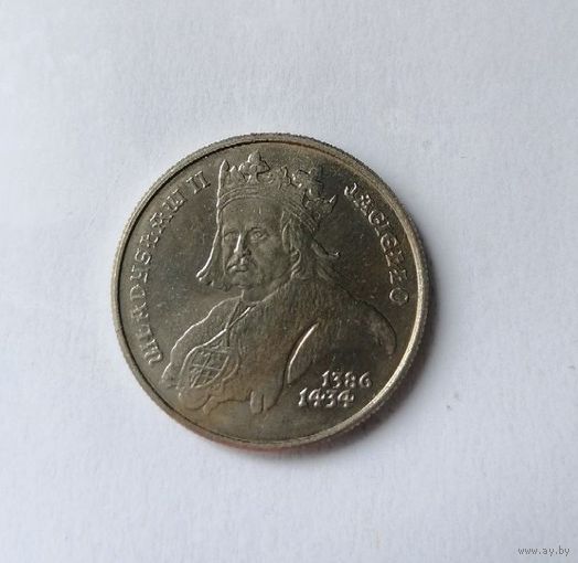 500 злотых 1989 г. Король Владислав II Ягайло.