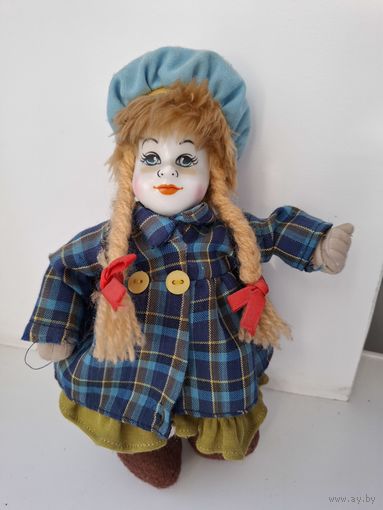 Кукла. Девочка. Клоун. 70-80-е,  Германия