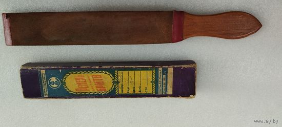 Ремень для правки бритвы, 1950-е г.г. Ленинград