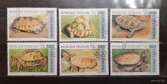 Того. 1996 год. Фауна. Рептилии. Черепахи (1103)