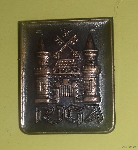 Значок "Рига" тяж.