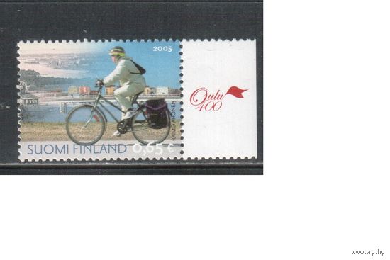 Финляндия-2005 (Мих.1732) , ** , Велосипеды