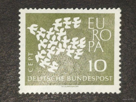 Германия 1961. Европа (C.E.P.T.) 1961 - Голуби