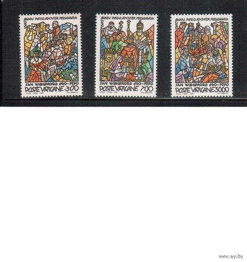 Ватикан-1990,(Мих.999-1001)  **   , Религия, (полная серия)
