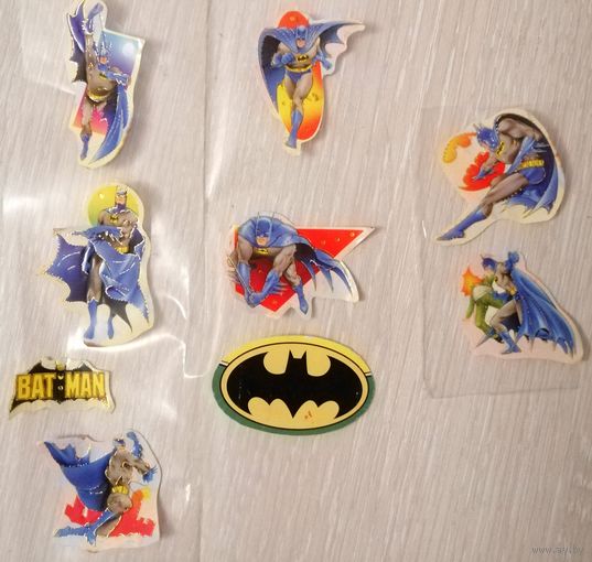 Наклейки "BATMAN". Цена за все.