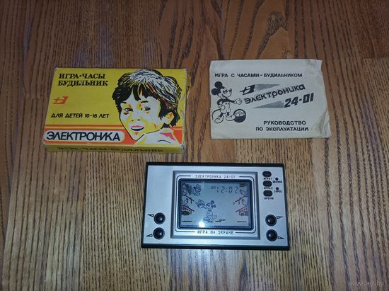 Электронная игра Микки Маус ловит яйца