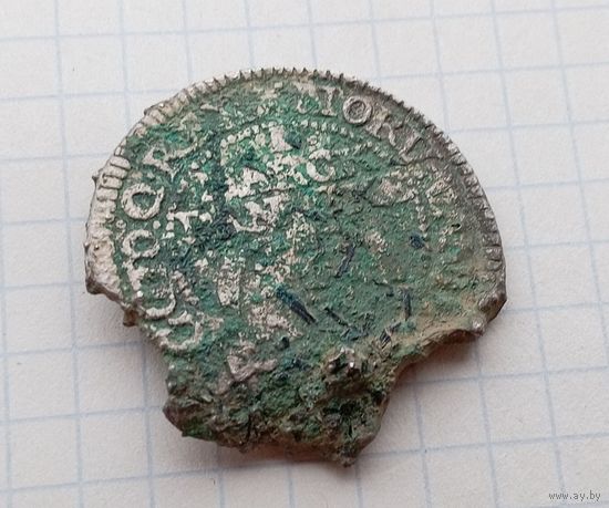 1 марка, Дания, фрагмент