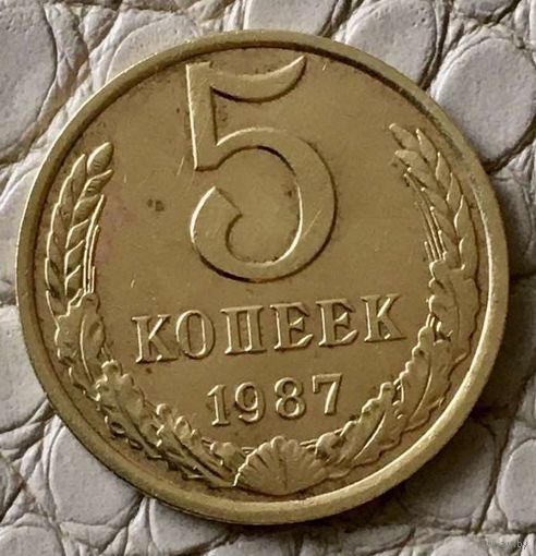 5 копеек 1987 года.