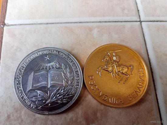 Золотая и серебряная школьные медали