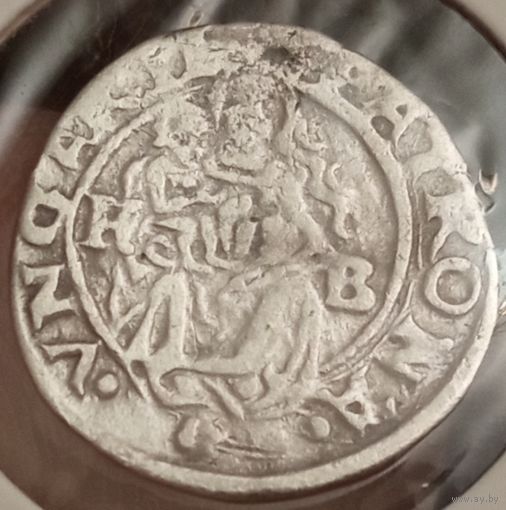 Серебряный динар Фердинанд 1. Венгерское королевство. 1562г. Аукцион с рубля без минимальный цены