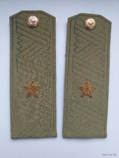 Погоны генерал-майора ВС СССР обр.1969г.