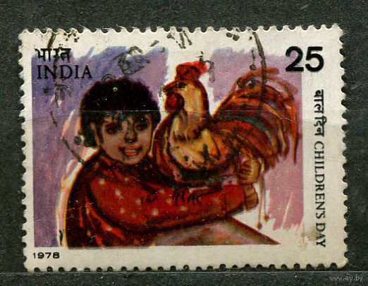 День защиты детей. Индия. 1978. Полная серия 1 марка