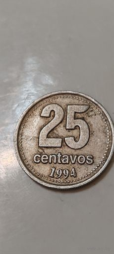 Аргентина 25 сентаво 1994