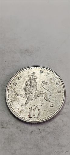 Великобритания 10 пенсе 1997