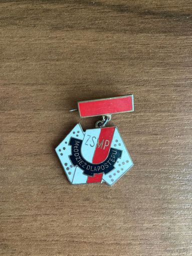 Знак. Молодёжь за прогресс. Польша (тяжёлый металл)