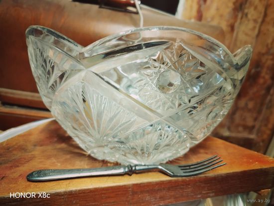 Ваза хрусталь