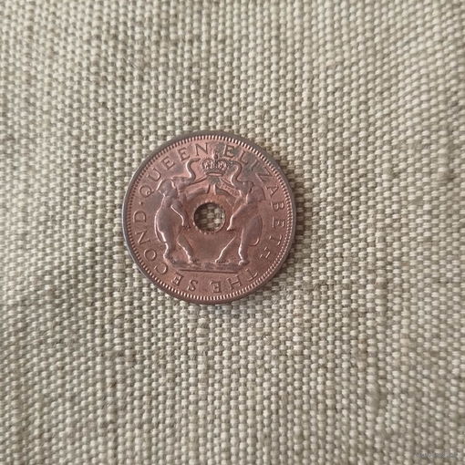 Родезия и Ньясаленд 1 пенни 1963