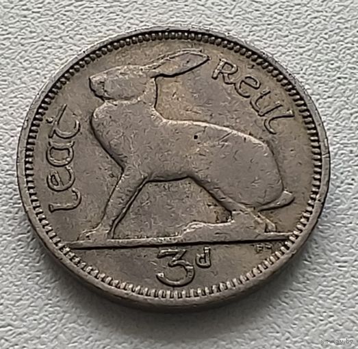 Ирландия 3 пенса, 1942. 5-6-57