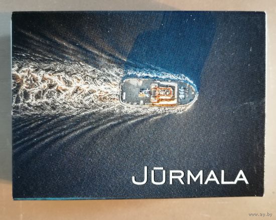 Латвия, города на спичечных коробках, Юрмала, 7 х 5 х 2 см, спички