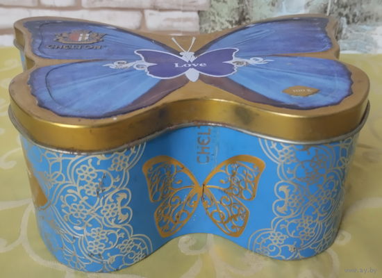 Баночка жестяная для рукоделия-2