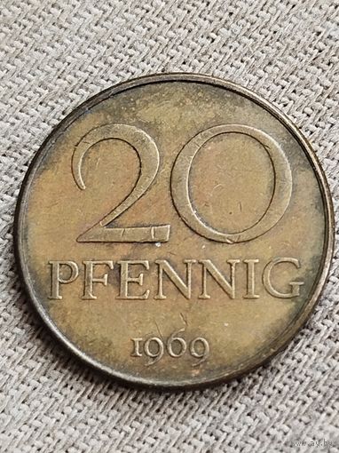 Распродажа - 20 пфеннигов 1969г.,Восточная Германия (ГДР)