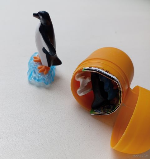 Киндер сюрприз, Natoons, Kinder surprise, пингвин