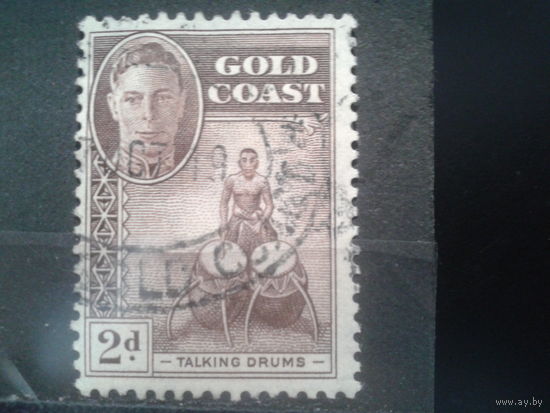 Золотой берег, колония Англии, 1948. Стандарт. Король Георг VI (цена за одну марку)