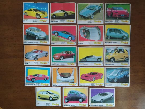 Вкладыши Турбо TURBO Super (серия 331-400) Цена за лот 19 штук