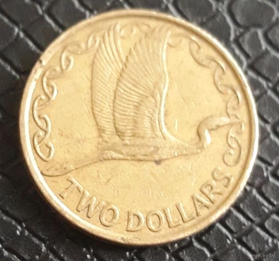 Новая Зеландия 2 доллара 1990