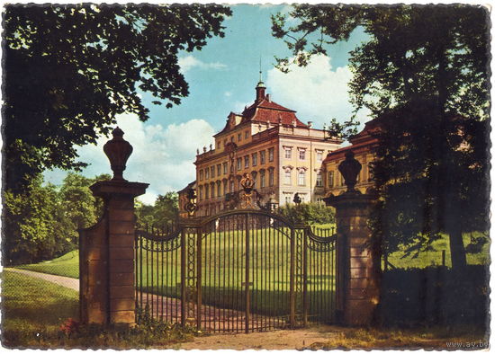 Открытка, Европа, ХХ в. Чистая.