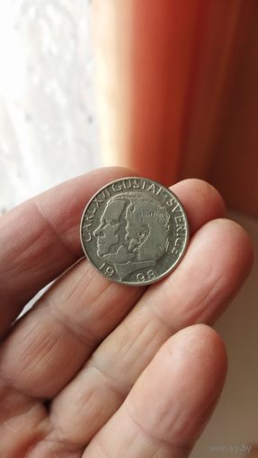 1 крона 1998 г. Швеция.