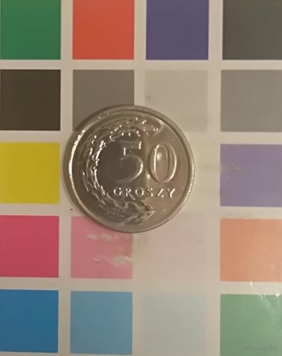 Польша 50 грошей 2018