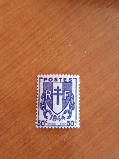 1944 Франция герб чистая клей MNH (2-3)
