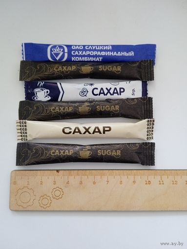 Сахар пакетированный. Цена за 1 шт.