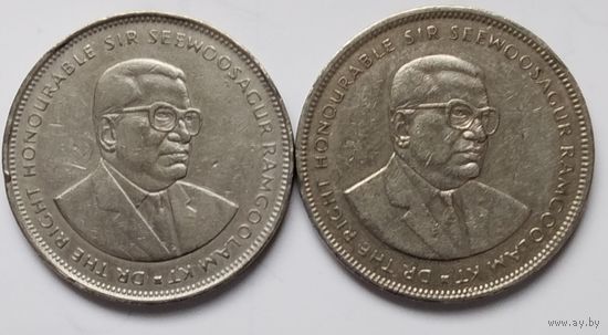 Маврикий 5 рупий 1991,1992