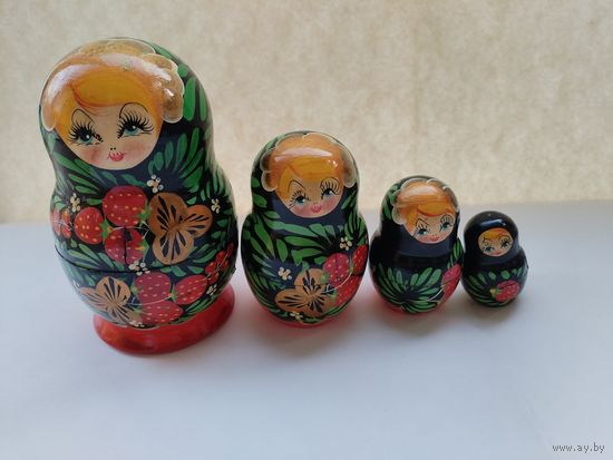 Матрёшка деревянная