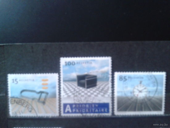 Швейцария 2003 Стандарт, дизайн Полная серия Михель-6,0 евро гаш