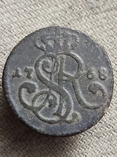 Распродажа - грош 1768г.,Станислав Август Понятовский ,Речь Посполитая