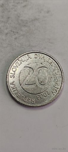Словения 20 толар 2003