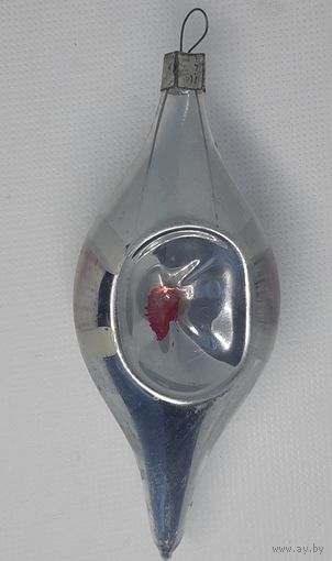 Ёлочная игрушка Ретро, стекло. СССР