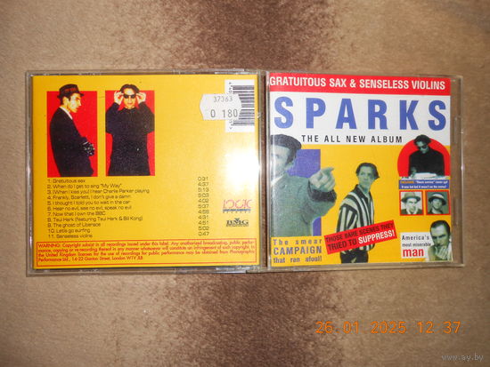 Sparks – Gratuitous Sax & Senseless Violins/CD