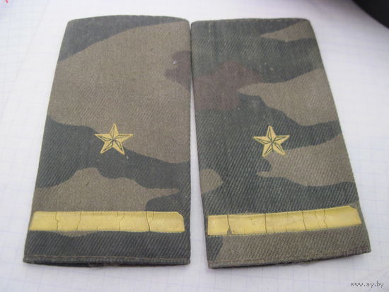 Погоны-муфты младшего лейтенанта МВД РБ с 1,5 рубля!