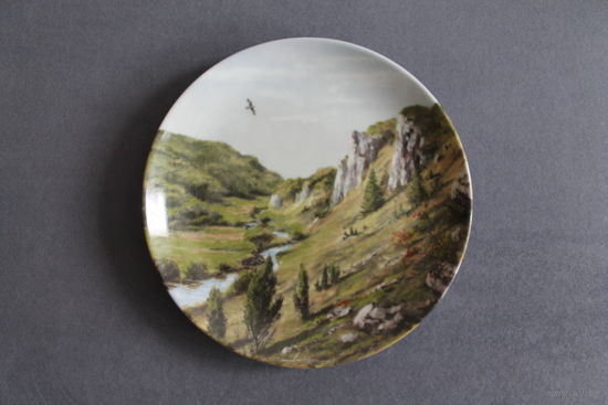 Тарелка коллекционная настенная [1988г., Германия, Kaiser, Альтмюль, Bradex #22-K4-27.5] D=19,5см.