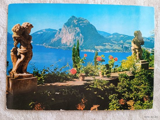 Италия, Лугано-Кастаньола.Гора св. Сальвадора