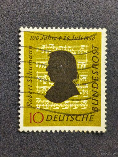 Германия 1956. 100-летие со дня смерти Роберта Шумана. Полная серия