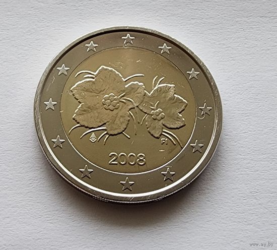 Финляндия 2 евро, 2008  UNC